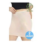 Uniquetrenders DRM2446991-3008 Kadın 2'li Bambu Kumaş Mini Jüpon