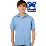 Uniquetrenders Erkek Çocuk %100 Pamuklu Polo Yaka T-Shirt Günlük Ve Okul Uniforma Okul T-Shirt Bebe Mavisi 14-15 Yaş