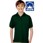 Uniquetrenders Erkek Çocuk %100 Pamuklu Polo Yaka T-Shirt Günlük Ve Okul Uniforma Okul T-Shirt Haki 14-15 Yaş