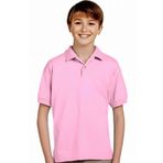 Uniquetrenders Erkek Çocuk %100 Pamuklu Polo Yaka T-Shirt Günlük Ve Okul Uniforma Okul T-Shirt Pembe 14-15 Yaş