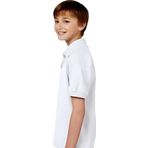 Uniquetrenders Erkek Çocuk 3'Lü %100 Pamuklu Polo Yaka T-Shirt Günlük Ve Okul Uniforma Okul T-Shirt Beyaz 14-15 Yaş