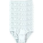 Uniquetrenders Erkek Çocuk Pamuklu Slip Külot 6'Lı Paket Beyaz 2-3 Yaş