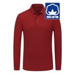 Uniquetrenders Erkek Çocuk Uzun Kol %100 Pamuklu Polo Yaka T-Shirt Günlük Ve Okul Uniforma Okul T-Shirt