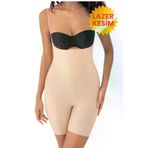 Uniquetrenders FA3010-2 Kadın Lazer Kesim İnceltici Ve Toparlayıcı Tam Boy Askılı Korse