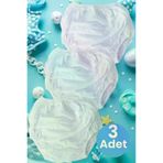 Uniquetrenders GCL-MA-0092 Bebek Yıkanabilir Yüksek Emici Pamuklu 3'lü Alıştırma Külodu