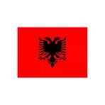 Uniquetrenders GKBY18 Arnavutluk Bayrağı 50X75