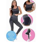 Uniquetrenders Kadın Dikişsiz Melanjlı Fitness Yoga Pilates Sporcu Büstiyer Şort Tayt Takımı 3'Lü Set Lacivert M-L