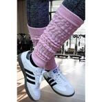 Uniquetrenders Kadın Dört Mevsim Ayaksız Triko Tozluk Pembe