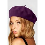 Uniquetrenders Kadın Fransız Ressam Bere - Standart - Mor