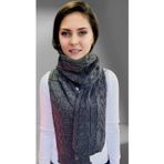 Uniquetrenders Kadın Triko Örgü Atkı Füme 20x170 cm