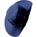 Uniquetrenders Katlanabilir Kalıbı Bozulmayan Safari Şapka - Lacivert - 57 - 58 cm
