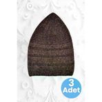 Uniquetrenders KDTK12 3'lü Kadife Takke Kaliteli Namaz Takkesi