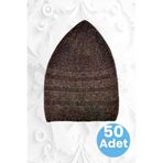 Uniquetrenders KDTK14 50'li Kadife Takke Kaliteli Namaz Takkesi
