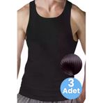 Uniquetrenders MA-0028 Erkek Pamuklu Kaşkorse Atlet 3 Adet