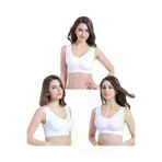Uniquetrenders MA8756321401 Kadın Kalın Askılı Pedli Büstiyer Sütyen 3 Adet