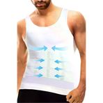 Uniquetrenders MAFA6012-1 Erkek Vücut Şekillendirici Göğüs Ve Göbek Toparlayıcı Sıkılaştırıcı Nefes Alan Atlet Korse