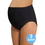 Uniquetrenders MAKT5011-1 Kadın Pamuklu Esnek Hamile Ve Lohusa Külot 3'lü Set