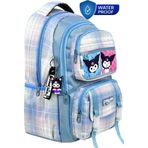 Uniquetrenders Sanrio Kromi Temalı Çok Bölmeli Ve Su Geçirmez Günlük Kullanım Lüx Sırt Çantası Ve Okul Çantası MAVİ