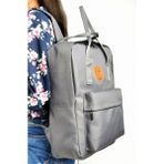 Uniquetrenders Unisex Günlük Kullanım Su Geçirmez Sırt Çantası - Standart - Gri