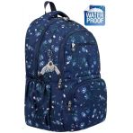 Uniquetrenders Unisex Lüx Desenli Laptop Bölmeli 4 Gözlü Su Geçirmez Günlük Kullanım Okul Çantası Ve Sırt Çantası