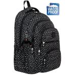 Uniquetrenders Unisex Lüx Desenli Laptop Bölmeli 5 Gözlü Su Geçirmez Günlük Kullanım Okul Çantası Ve Sırt Çantası