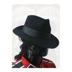 Uniquetrenders Unisex Michael Jackson Kaşe Fötr Şapka