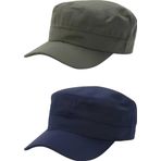 Uniquetrenders Unisex Pamuklu Castro Şapka 2 Adet Lacivert - Haki