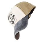 Uniquetrenders Unisex Pamuklu Maritime Orginal Eskitme Kep Şapka Füme - Haki Standart