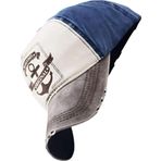 Uniquetrenders Unisex Pamuklu Maritime Orginal Eskitme Kep Şapka Füme - Lacivert Standart
