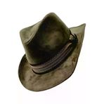 Uniquetrenders UTF112233 Unisex Nubuk Kovboy Fötr Şapka