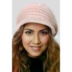 Uniquetrenders VER002MA Kadın Siperli Astarlı Triko Örgü Bere