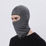 Üniseks Bisiklet Balaclava Şapka Tam Yüz kapakları Rüzgar Geçirmez Toz Korumaları Motosiklet Koşu Yürüyüş Kayak Avcılık Açık Hava Sporları Nefes Alabilir Elastik Başlık Boyun Körüğü Bandana (Koyu gri)