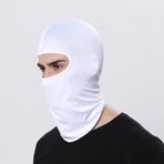 Üniseks Bisiklet Balaclava Şapka Tam Yüz kapakları Rüzgar Geçirmez Toz Koruması Motosiklet Koşu Yürüyüş Kayak Avcılık Açık Hava Sporları Nefes Alabilir Elastik Başlık Boyun Körüğü Bandana (Beyaz)