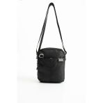 Unisex 4 Bölmeli Suya Dayanıklı Paraşüt Kumaş Omuz Çantası Sı-6033 Siyah