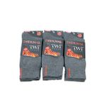 Unisex 40-44 Kışlık Termal Soket Çorap 3'lü Paket TWİ-01-3lü Füme | 40-44
