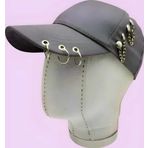 Unisex Arkadan Ayarlanabilir K Pop Tasarım Piercing Kep Şapka