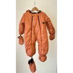 Unisex Astronot Tulum Mont - Turuncu - 3 - 6 Ay