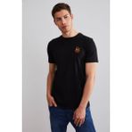 Unisex Baby Yoda Siyah Nakışlı T-Shirt - XL