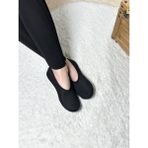 Unisex Basic Ev Patiği Ev Babeti Hava Alan Tasarım Kaydırmaz Taban Esnek Yapı Yeni Model - Siyah