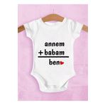 Unisex Bebek Annem Babam Ben Zıbın 1004uN, 9 Ay