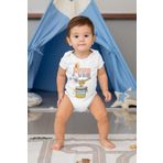 Unisex Bebek Annesinin Bal Böcüğü Desenli Kısa Kol Body, 3 Yaş