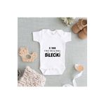 Unisex Bebek Beyaz Bilecik Baskılı Kısa Kol Zıbın, 2 Yaş