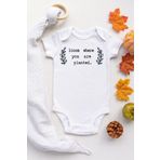 Unisex Bebek Beyaz Bloom Where You Planted Çıtçıtlı Body BLOOM658N, 6 Ay