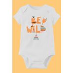 Unisex Bebek Beyaz Organik Baskılı Pamuklu Body LMN1172O, 1 Yaş