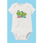 Unisex Bebek Beyaz Organik Baskılı Pamuklu Body LMN75581N, 6 Ay