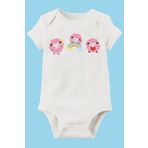 Unisex Bebek Beyaz Organik Baskılı Pamuklu Body LMN88743CN, 2 Yaş