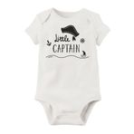 Unisex Bebek Beyaz Organik Baskılı Pamuklu Body LMN88743E, 3 Yaş