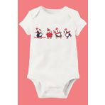 Unisex Bebek Beyaz Organik Baskılı Pamuklu Body LMN88743G, 2-4 Yaş
