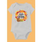Unisex Bebek Beyaz Organik Baskılı Pamuklu Body LMN88743HN, 3 Yaş