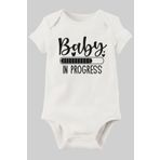 Unisex Bebek Beyaz Organik Baskılı Pamuklu Body LMN88743O, 3 Yaş